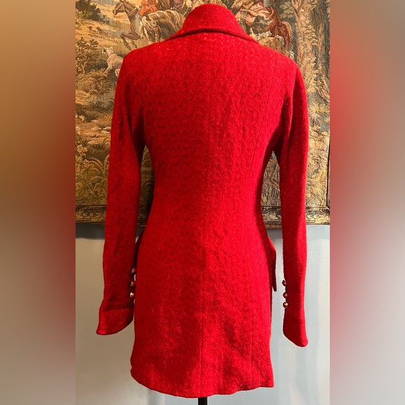 Karl Lagerfeld 1980s Red Jacket - Picture 6 of 13
